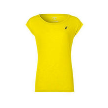 Charger l&#39;image dans la galerie, Maillot de Corps de Sport à Manches Coupe Asics Layering Top Femme Jaune