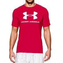 Charger l&#39;image dans la galerie, T-shirt à manches courtes homme Under Armour 1257615-600 Rouge (Taille l)