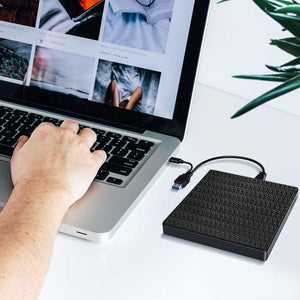 Graveur externe CD/DVD Noir (Refurbished A+)