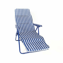 Charger l&#39;image dans la galerie, Chaise Pliante Relax Bleu (Refurbished C)