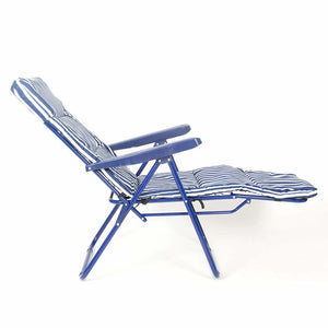 Chaise Pliante Relax Bleu (Refurbished C)