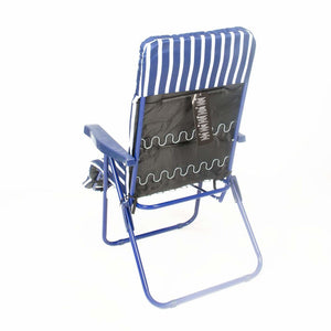 Chaise Pliante Relax Bleu (Refurbished C)