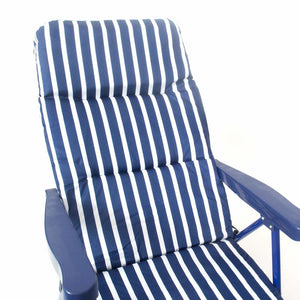 Chaise Pliante Relax Bleu (Refurbished C)