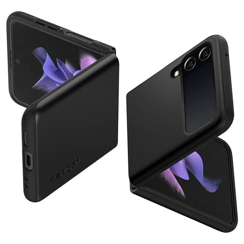 Protection pour téléphone portable Samsung Galaxy Z Fold 3 Thin Fit Noir (Reconditionné A+)