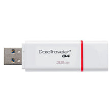 Charger l&#39;image dans la galerie, Pendrive Kingston FAELAP0240 DTIG4 32 GB USB 3.0 Blanc Rouge