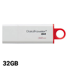 Charger l&#39;image dans la galerie, Pendrive Kingston FAELAP0240 DTIG4 32 GB USB 3.0 Blanc Rouge