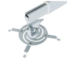Charger l&#39;image dans la galerie, Support Mural Extensible pour Projecteur iggual SPP01-M IGG314517 -42 - 42° Aluminium Blanc