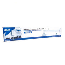 Charger l&#39;image dans la galerie, Support Mural Extensible pour Projecteur iggual SPP01-M IGG314517 -42 - 42° Aluminium Blanc