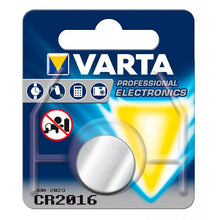 Charger l&#39;image dans la galerie, Pile Bouton au Lithium Varta CR-2016 3 V Argent