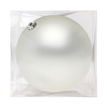 Charger l&#39;image dans la galerie, Boule de Noël Christmas Planet 8842 15 cm Verre Blanc