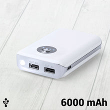 Charger l&#39;image dans la galerie, Power Bank avec Double USB 6000 mAh 144962
