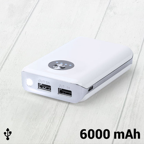 Power Bank avec Double USB 6000 mAh 144962