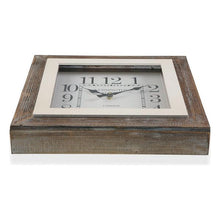 Charger l&#39;image dans la galerie, Horloge Murale Bois MDF/Métal (7 x 40 x 40 cm)