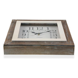 Horloge Murale Bois MDF/Métal (7 x 40 x 40 cm)