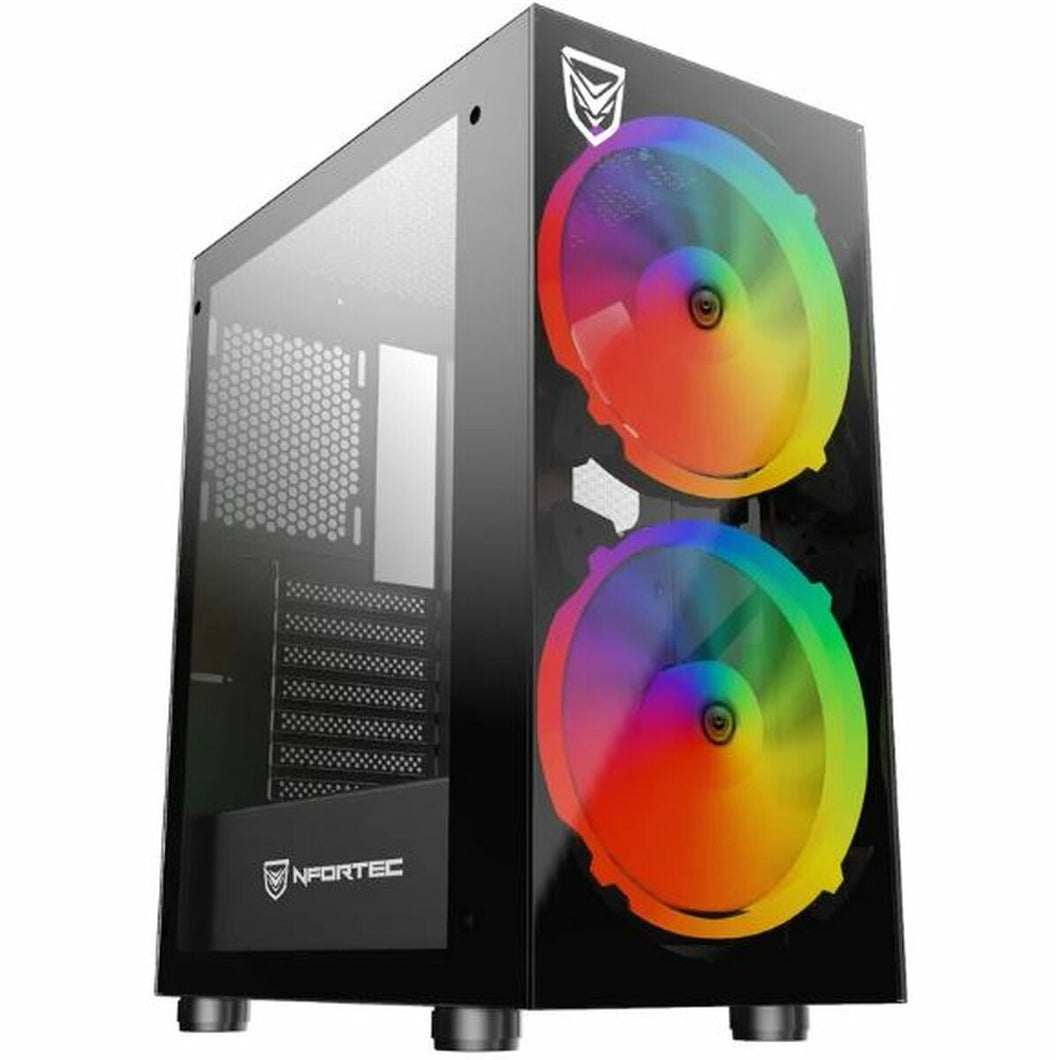 Boîtier ATX semi-tour Nfortec Noir