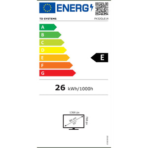 TV intelligente TD Systems PX32GLE14 32"