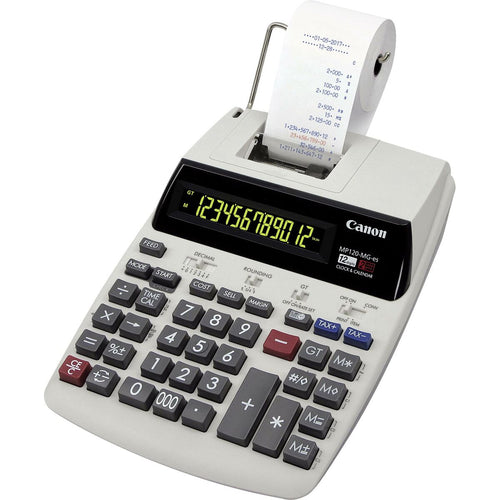 Calculatrice d’impression Canon MP120-MG-es Blanc