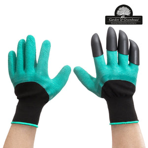 Gants de Jardinage avec 4 Griffes pour Creuser Garden & Greenhouse