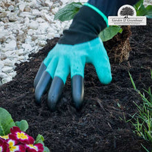 Charger l&#39;image dans la galerie, Gants de Jardinage avec 4 Griffes pour Creuser Garden &amp; Greenhouse