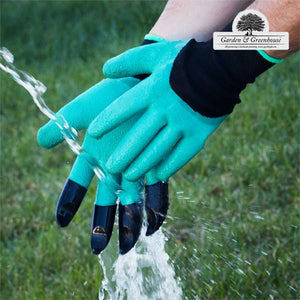 Gants de Jardinage avec 4 Griffes pour Creuser Garden & Greenhouse