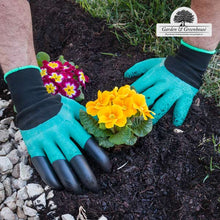 Charger l&#39;image dans la galerie, Gants de Jardinage avec 4 Griffes pour Creuser Garden &amp; Greenhouse