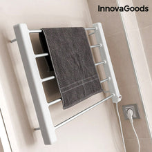 Charger l&#39;image dans la galerie, Porte-Serviettes Électrique Mural InnovaGoods 65W Blanc Gris (5 Barres)