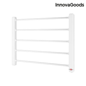 Porte-Serviettes Électrique Mural InnovaGoods 65W Blanc Gris (5 Barres)