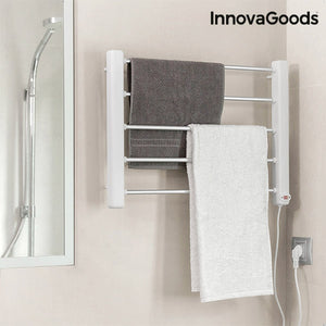 Porte-Serviettes Électrique Mural InnovaGoods 65W Blanc Gris (5 Barres)