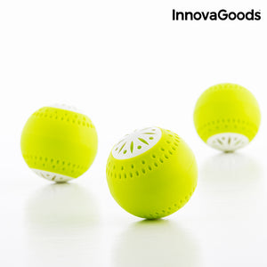 Éco-Boules pour Régrigérateur InnovaGoods (pack de 3)