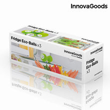 Charger l&#39;image dans la galerie, Éco-Boules pour Régrigérateur InnovaGoods (pack de 3)