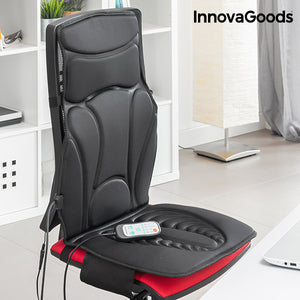 Siège de Massage Thermique Shiatsu InnovaGoods 20W Noir