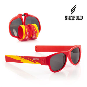 Lunettes de Soleil Enroulables Sunfold Spain Red