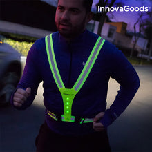 Charger l&#39;image dans la galerie, Harnais Réfléchissant avec LED pour Sportifs InnovaGoods