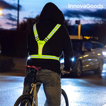 Charger l&#39;image dans la galerie, Harnais Réfléchissant avec LED pour Sportifs InnovaGoods