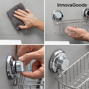 Organisateur de Douche avec Ventouses Supers adhérentes InnovaGoods