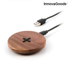 Charger l&#39;image dans la galerie, Chargeur Sans Fil en Bois à Chargement Rapide Walnut InnovaGoods