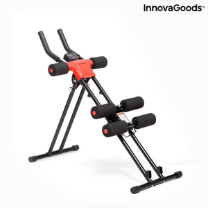 Machine pour Abdominaux Pliante avec Guide d'Exercice Plawer InnovaGoods