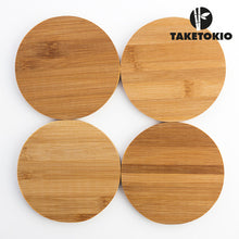 Charger l'image dans la galerie, Set de Sous-verres en Bambou TakeTokio (pack de 4)