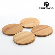 Charger l'image dans la galerie, Set de Sous-verres en Bambou TakeTokio (pack de 4)
