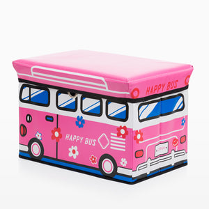 Panier à Jouets Pliable Bus Junior Knows