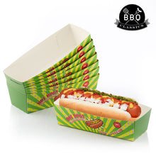 Charger l&#39;image dans la galerie, Ensemble de boîtes pour Hot-Dogs BBQ Classics (Pack de 8)