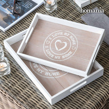 Charger l&#39;image dans la galerie, Plateaux I Love My Home by Homania (pack de 2)