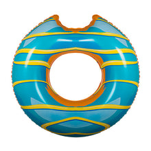 Charger l&#39;image dans la galerie, Bouée Gonflable Beignet Bleu Adventure Goods