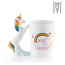 Charger l&#39;image dans la galerie, Tasse Licorne Never Stop Dreaming Wagon Trend