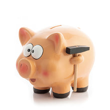 Charger l&#39;image dans la galerie, Tirelire Petit Cochon Géant avec Marteau