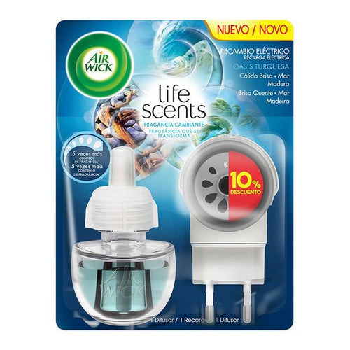Diffuseur Électrique Air Wick Life Scents Oasis Turquoise