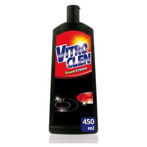 Nettoyant de Vitrocéramique en Crème 3 en 1 Vitroclean 450 ml