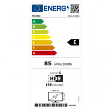 Charger l&#39;image dans la galerie, TV intelligente Toshiba 65UA3D63DG Wi-Fi LED 65&quot; 4K Ultra HD HDR