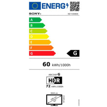 Charger l&#39;image dans la galerie, TV intelligente Sony KD43X85K 43&quot; 4K ULTRA HD LED WIFI